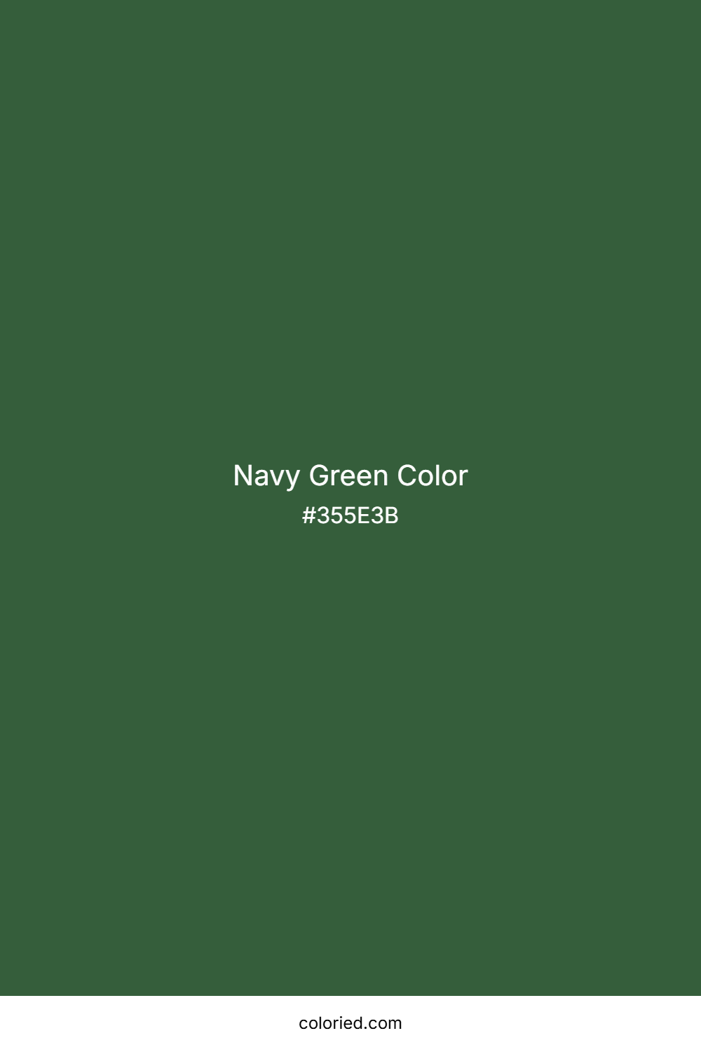 Navy Green Color
