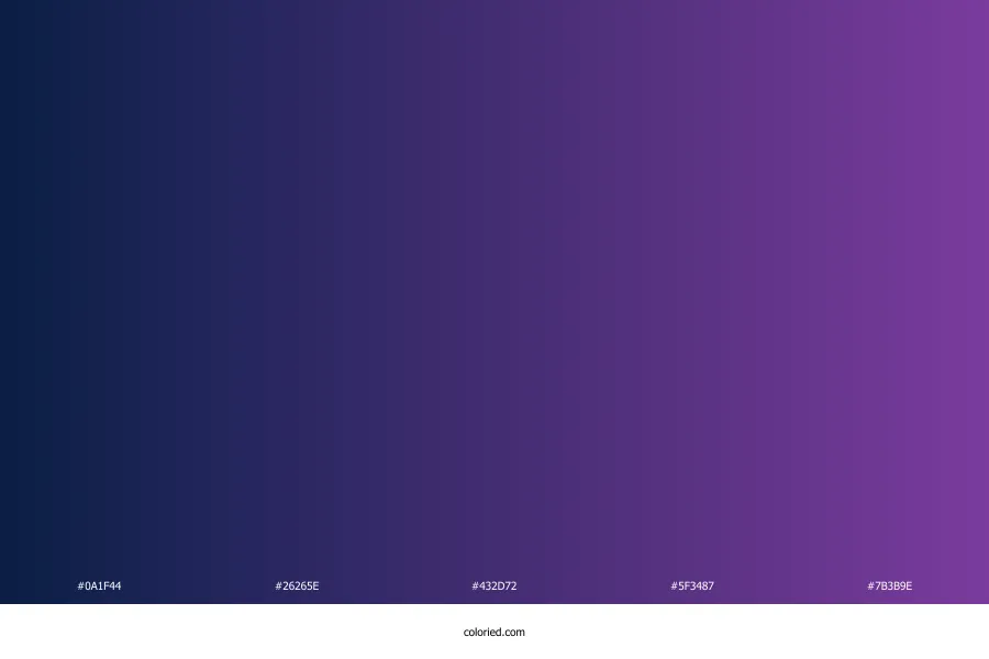 Navy Purple Gradient
