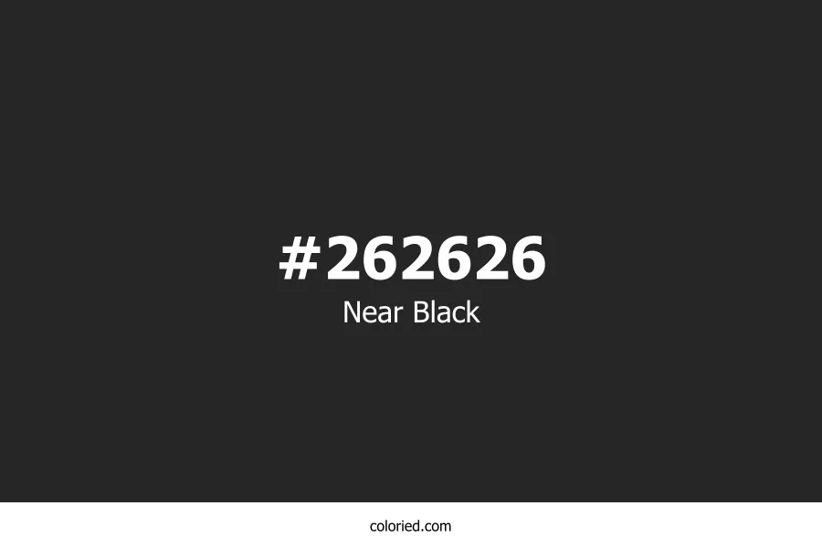 Near Black Color