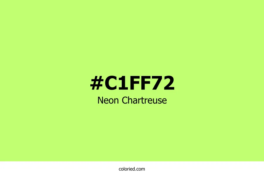 Neon Chartreuse Color