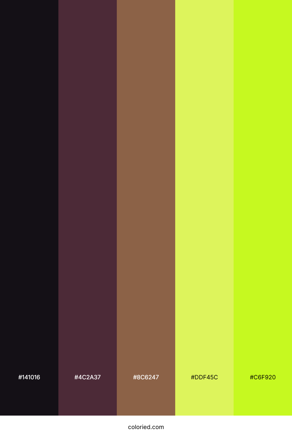 Neon Desert Sunset Palette