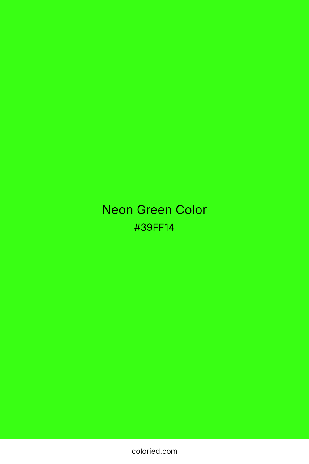 Neon Green Color