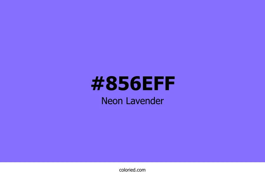 Neon Lavender Color