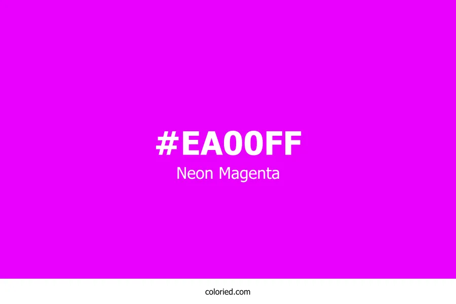 Neon Magenta Color Hex Code