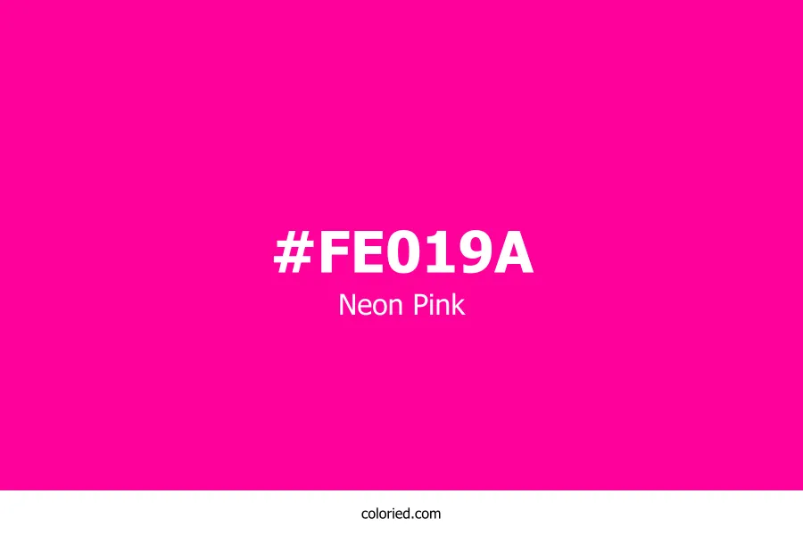 Neon Pink Color Hex Code