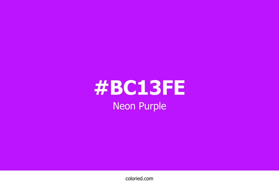 Neon Purple Color Hex Code