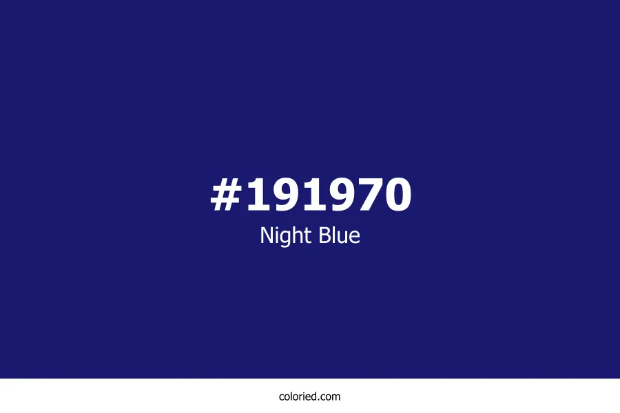 Night Blue Color