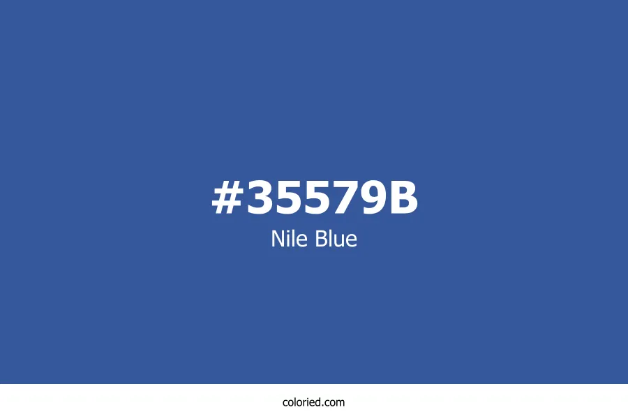 Nile Blue Color