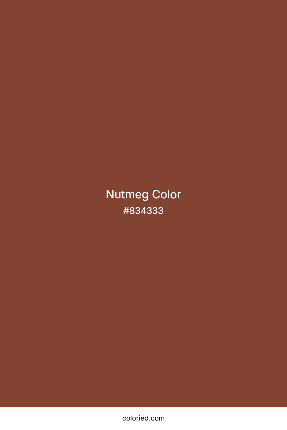 Nutmeg Color
