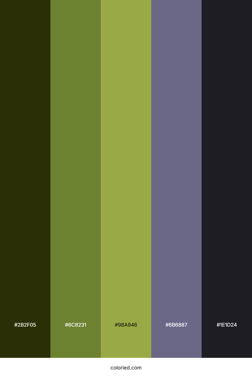 Obsidian Ivy Mist Palette