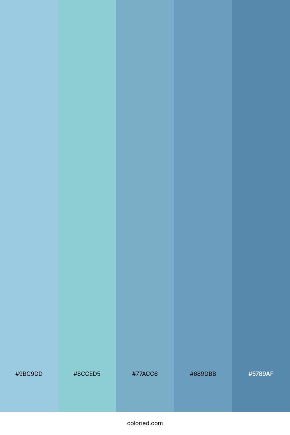 Ocean Breeze Horizon Color Palette