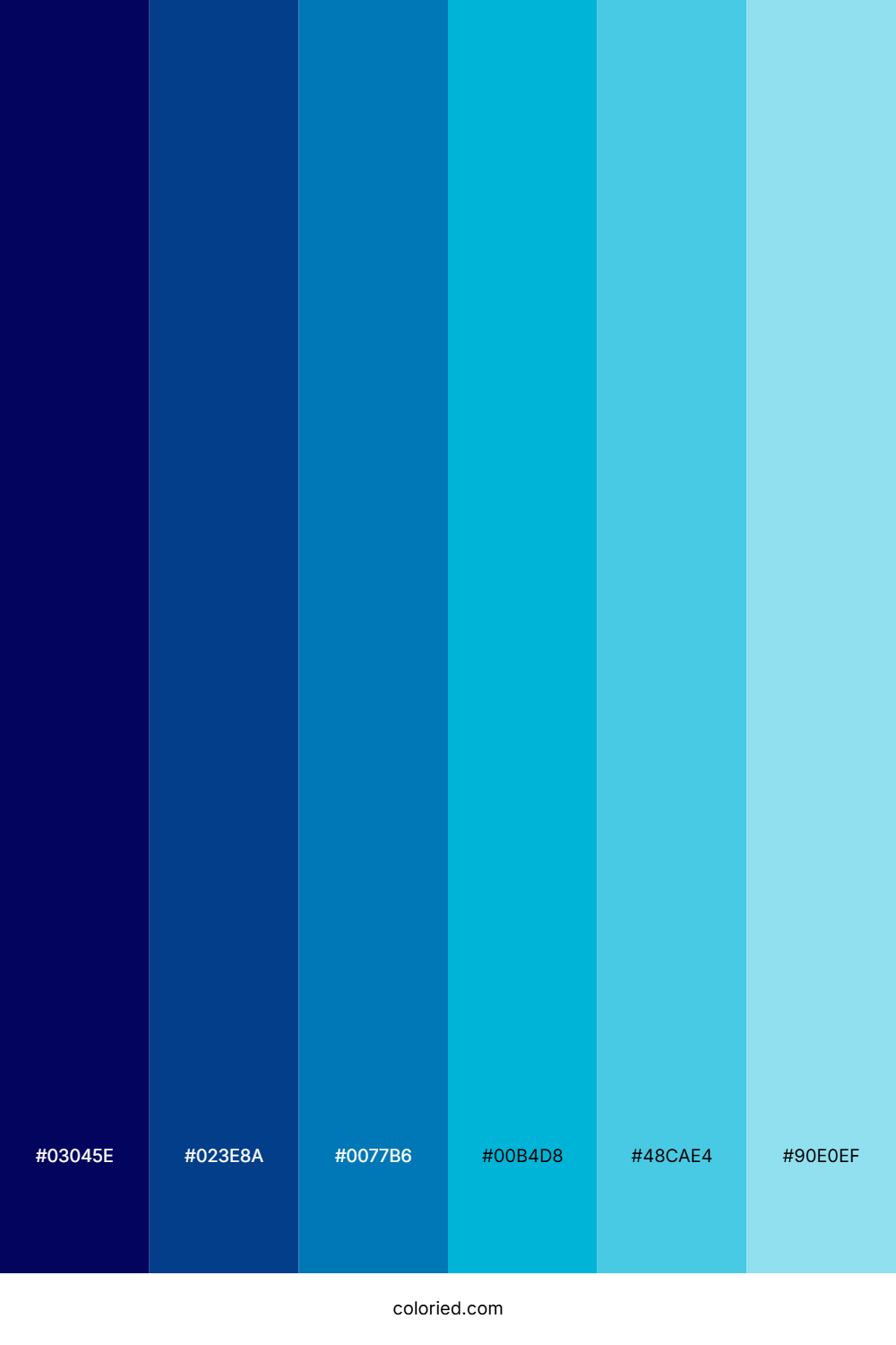 Ocean Breeze Wave Color Palette