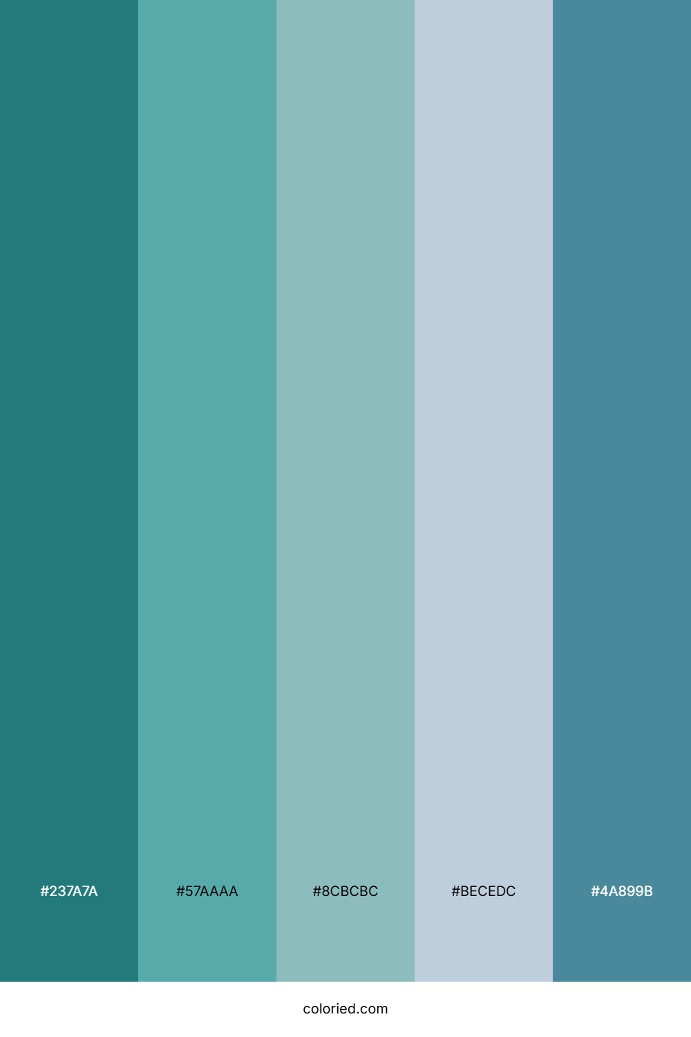 Ocean Fjord Color Palette