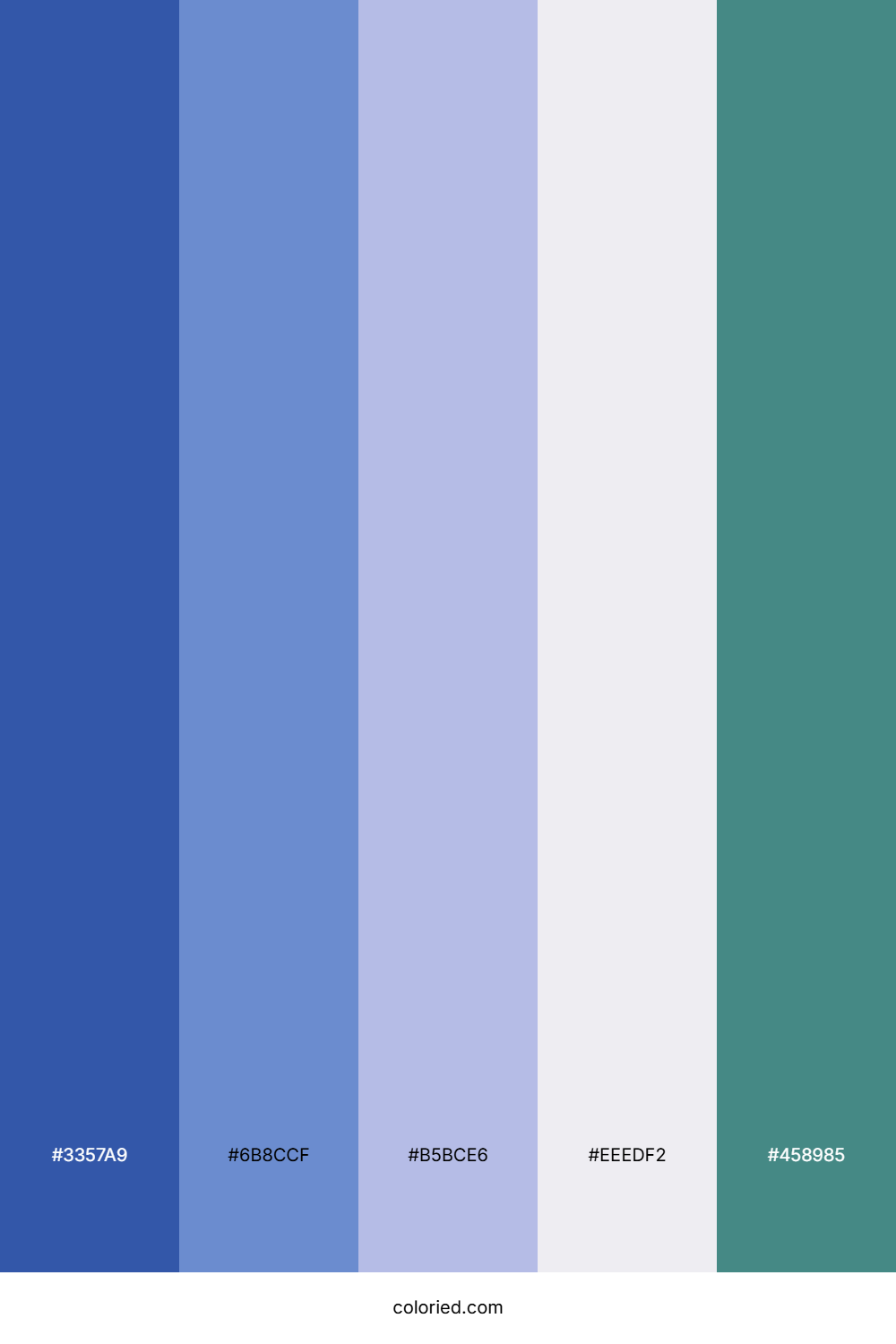 Ocean Mist Fern Color Palette