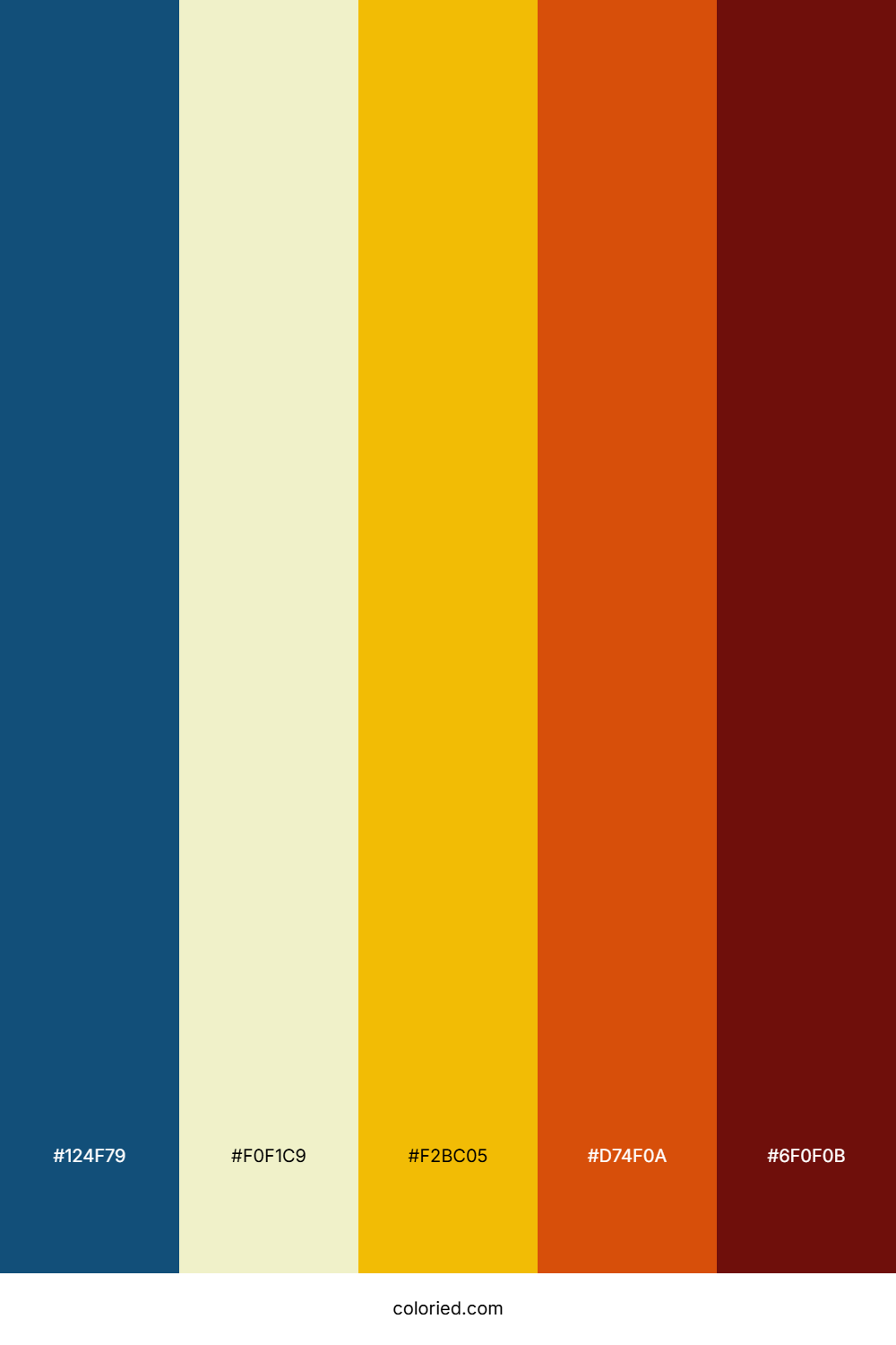 Ocean Sunbeam Glow Color Palette