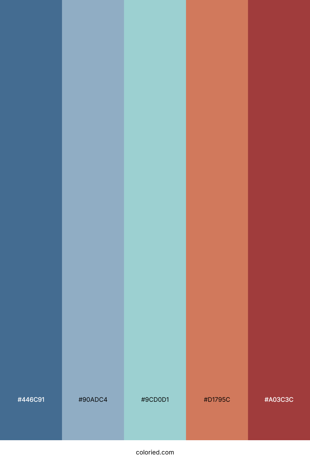 Ocean Sunset Drift Palette