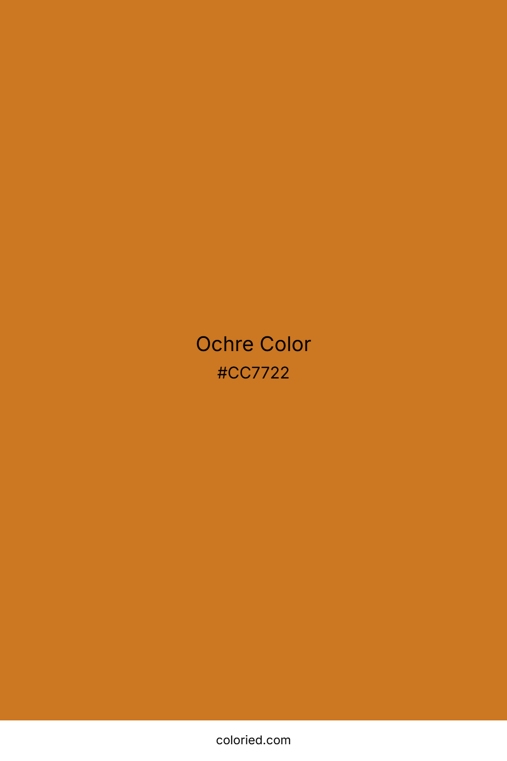 Ochre Color