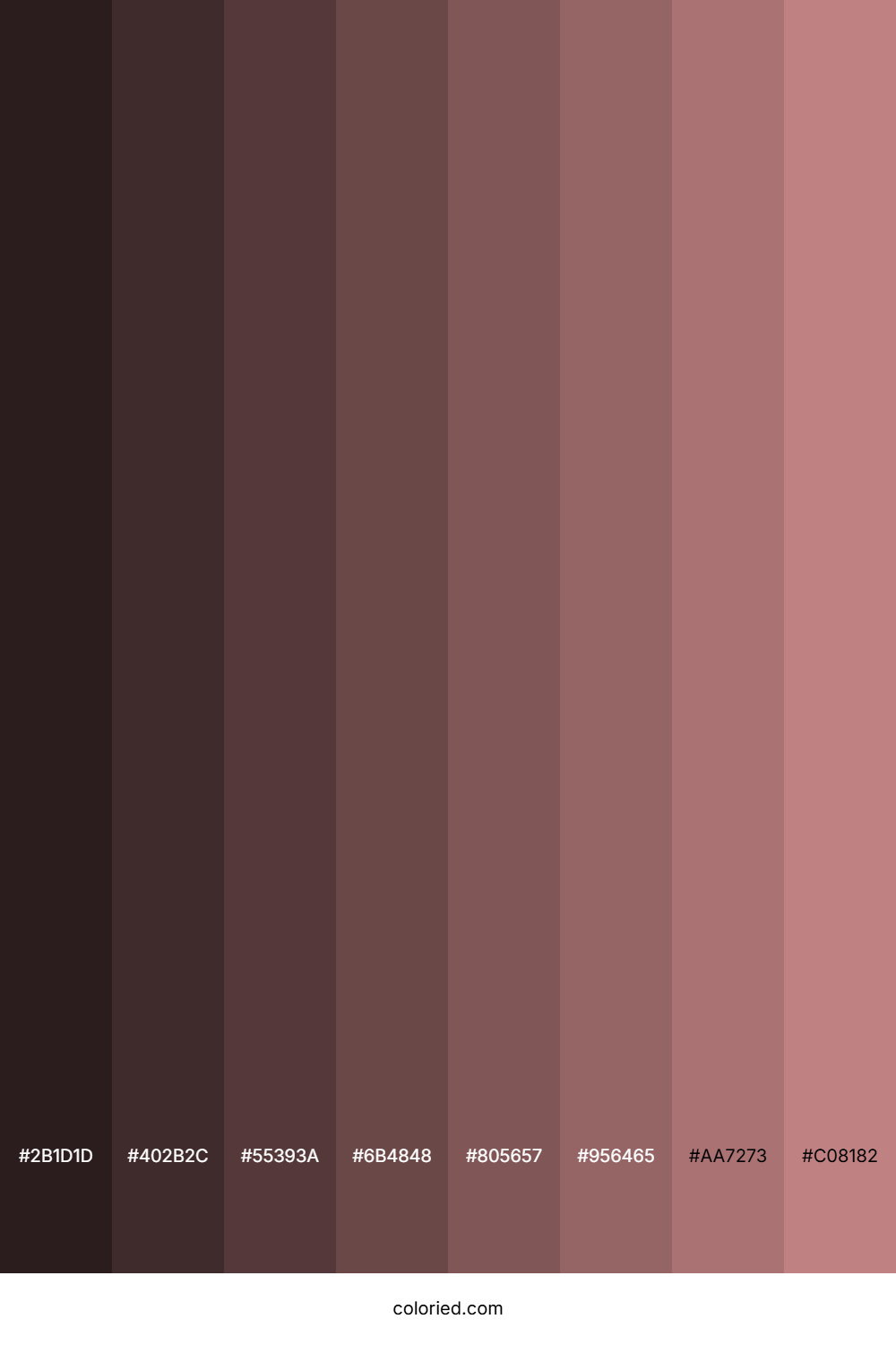 Old Rose Color Shades
