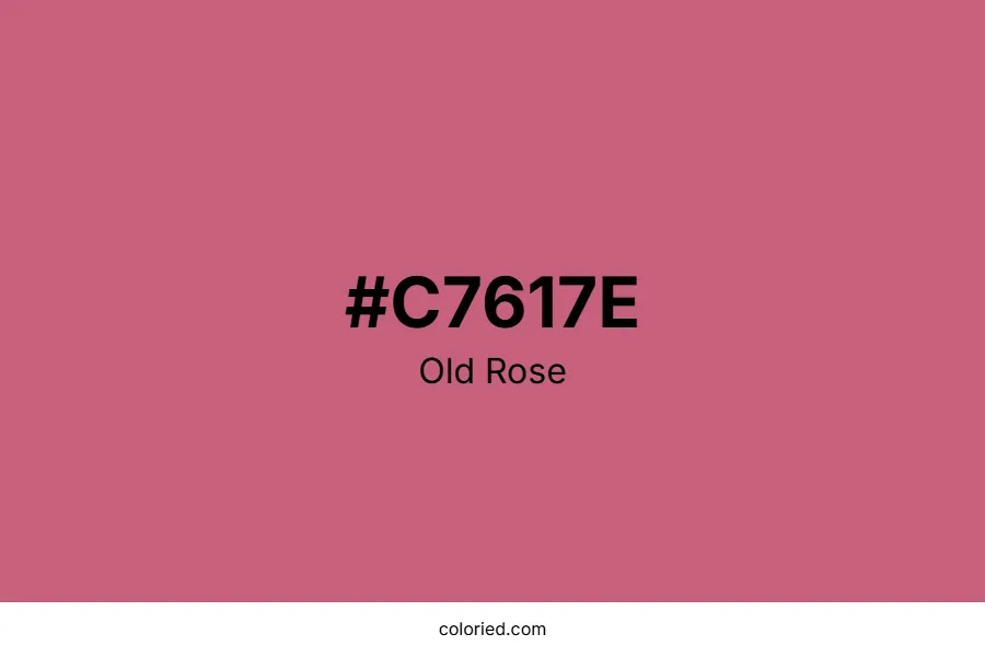 Old Rose Color Hex Code