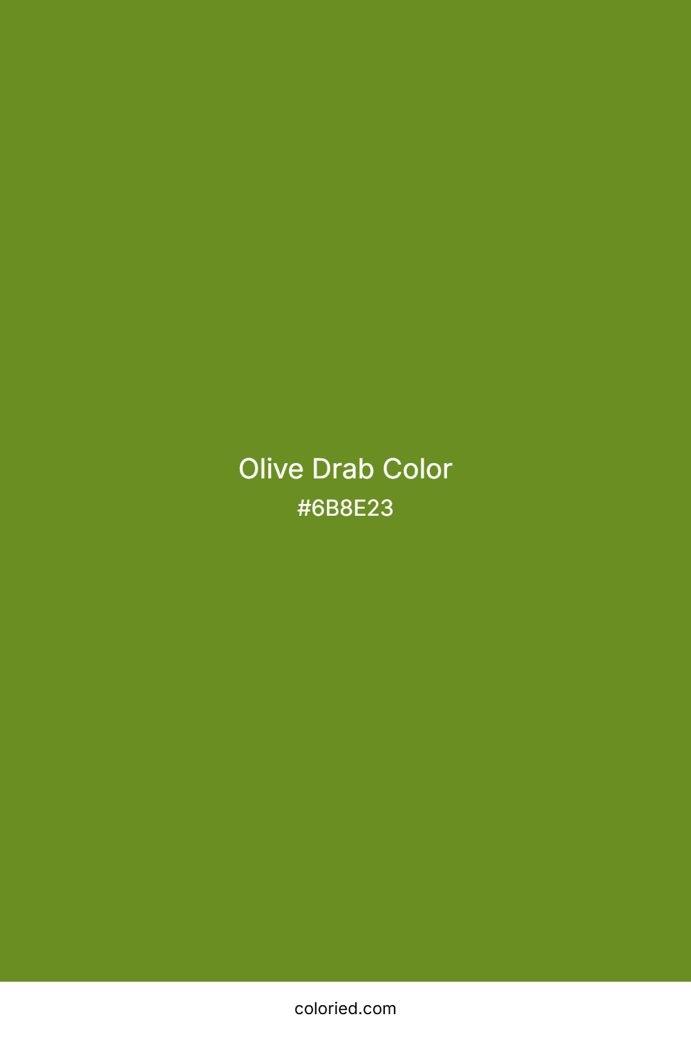 Olive Drab Color