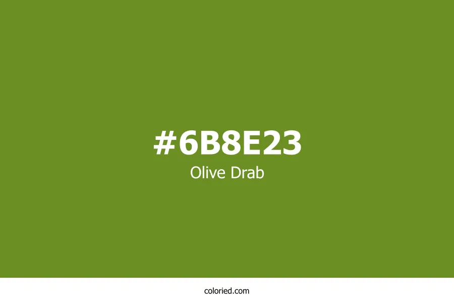 Olive Drab Color Hex Code