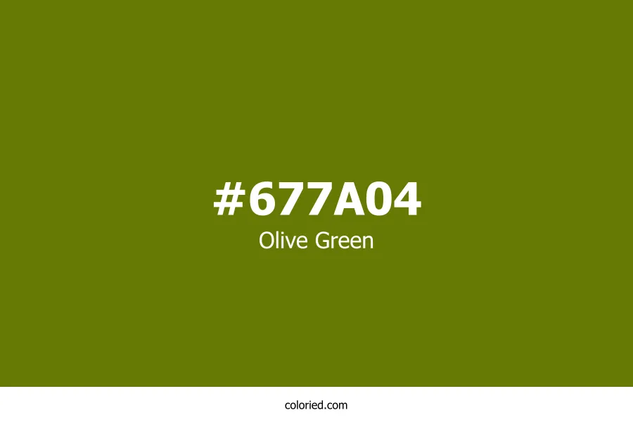 Olive Green Color Hex Code