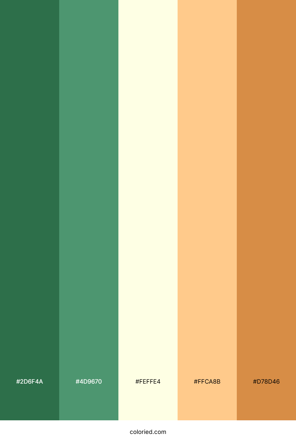 Olive Orchard Light Color Palette