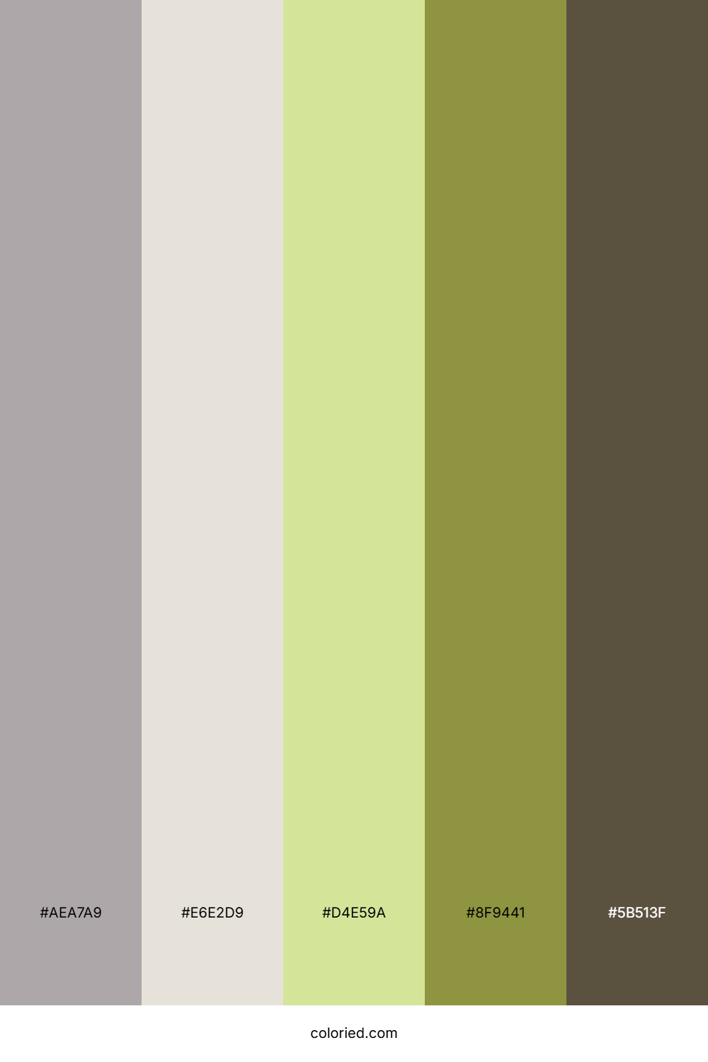 Olive Wheat Meadow Palette