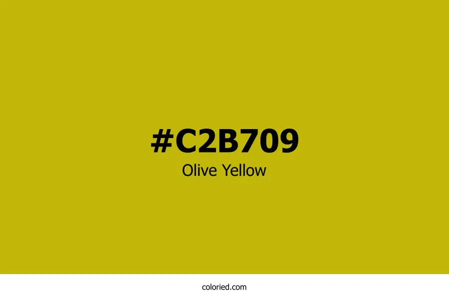 Olive Yellow Color