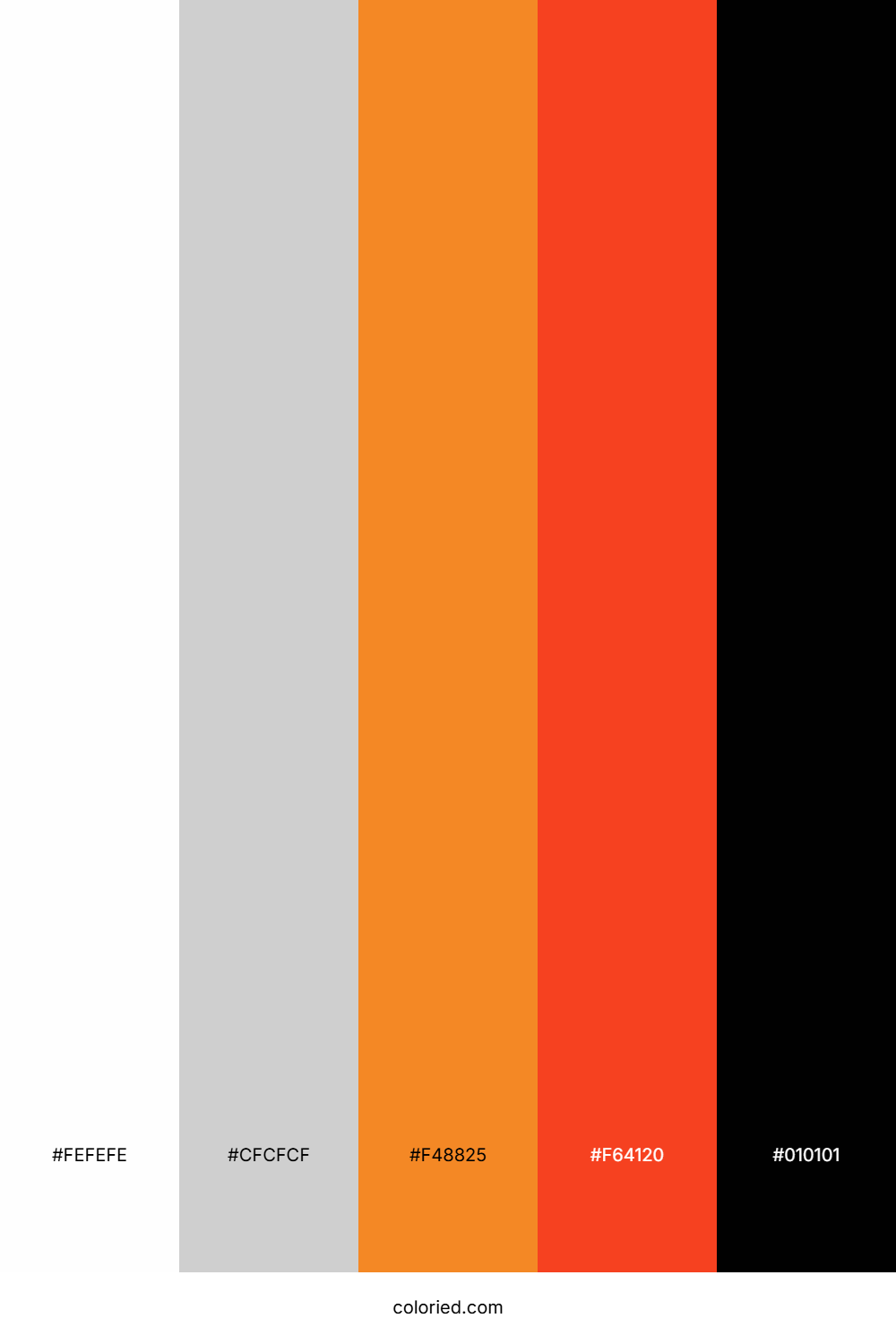Orange And Steel Color Palette
