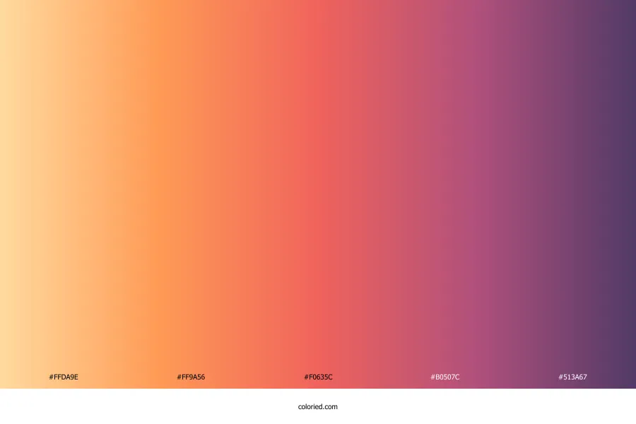 Orange Sunset Gradient