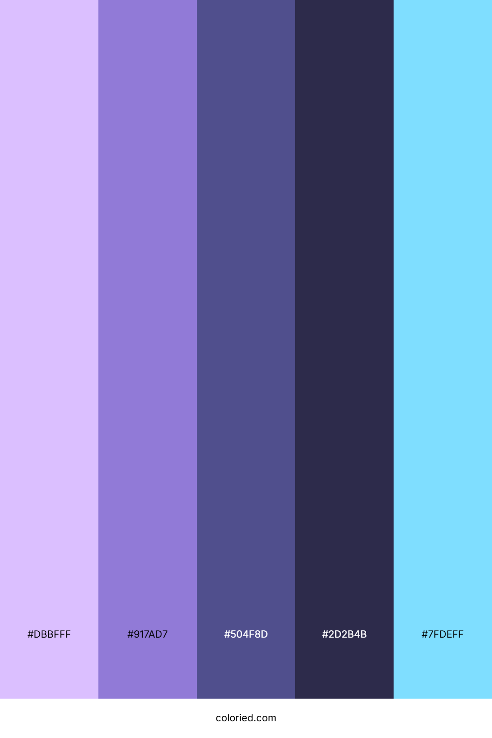 Orchid Meteor Strike Color Palette