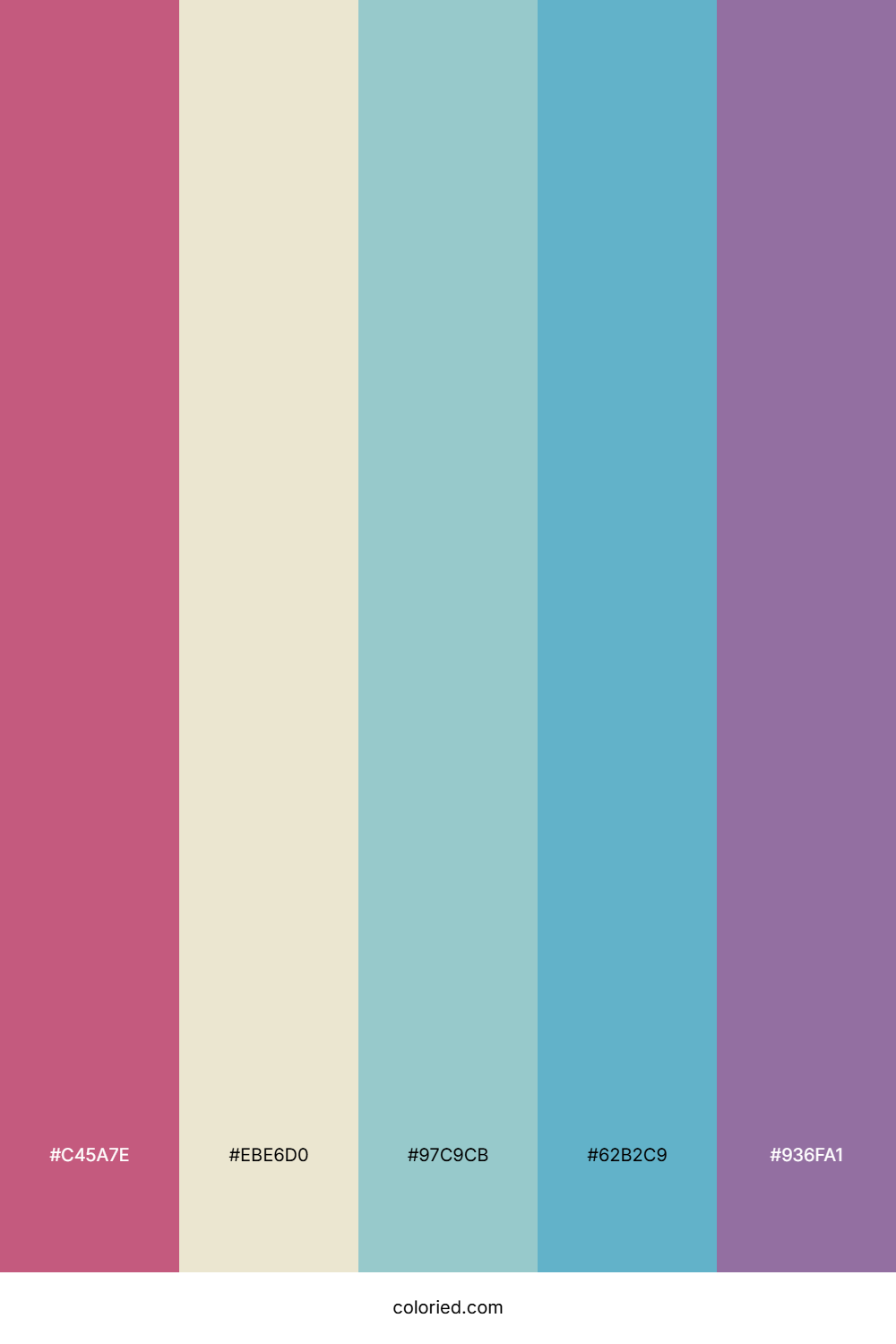 Orchid Reef Twilight Color Palette