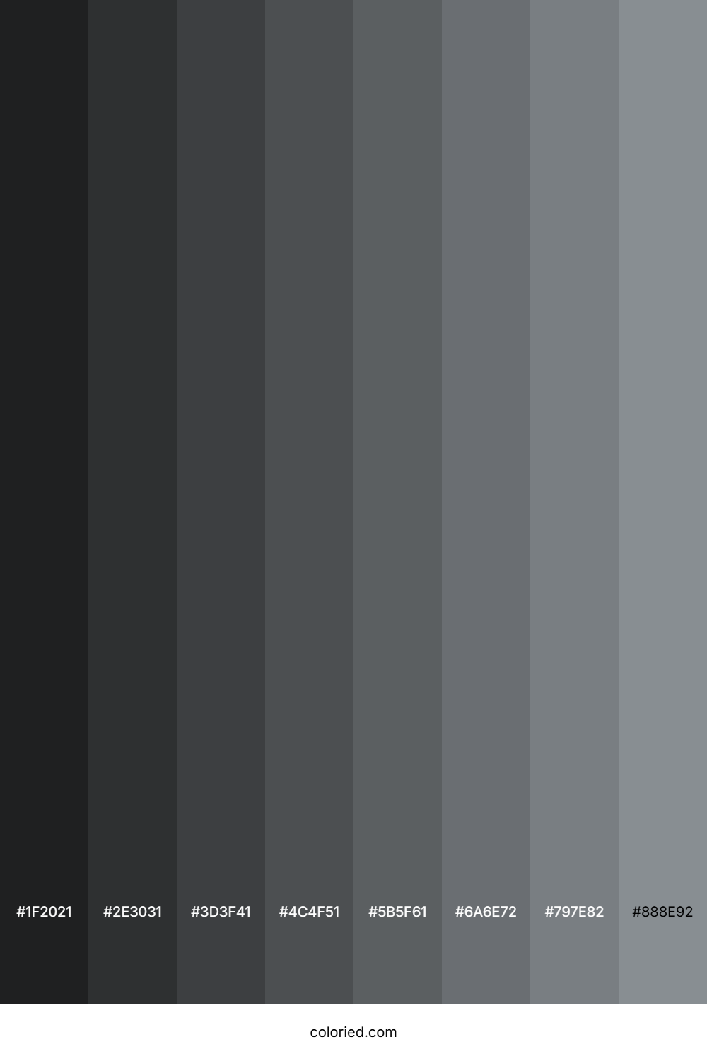 Oslo Grey Color Shades