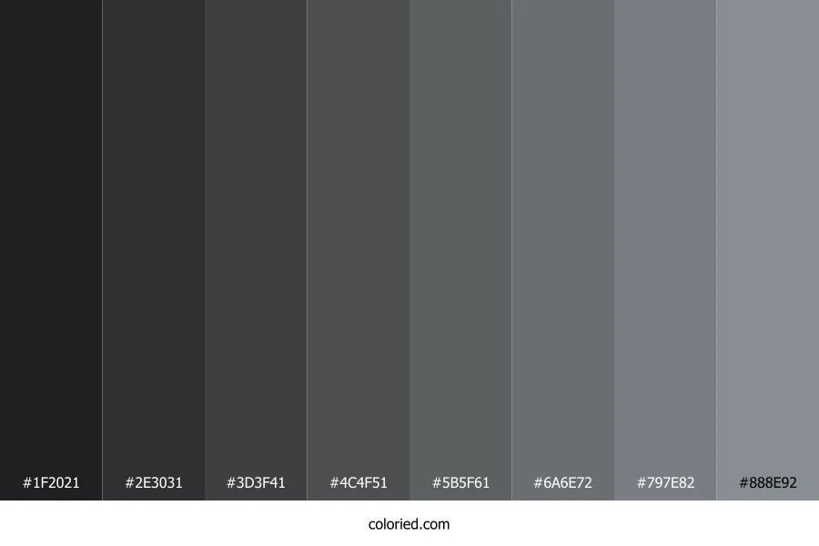 Oslo Grey Color Shades