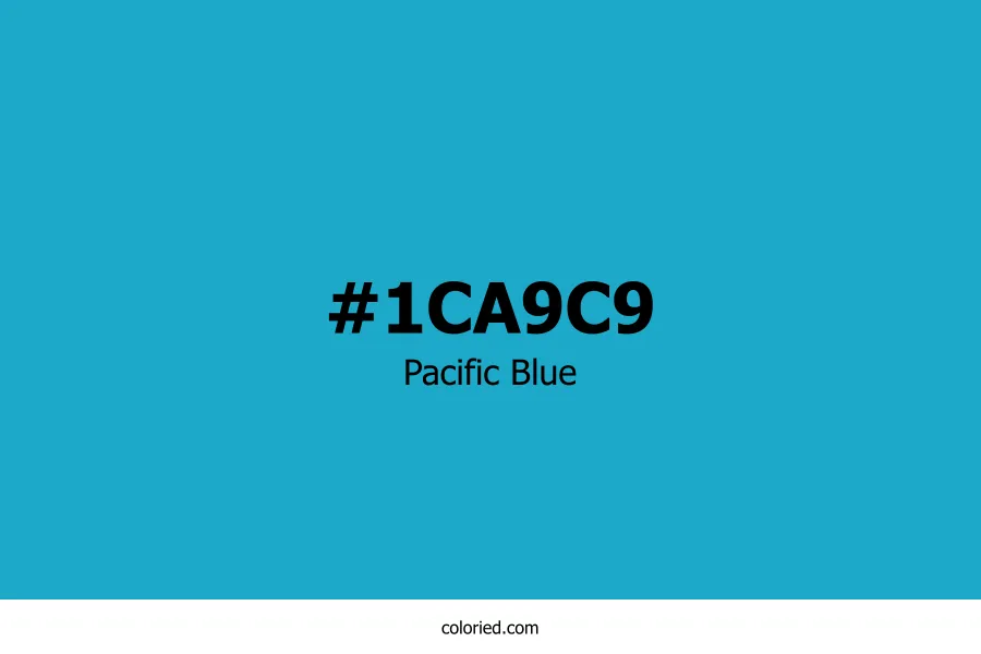 Pacific Blue Color