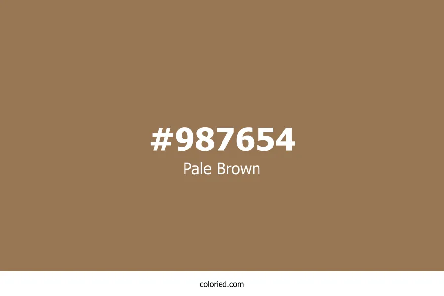 Pale Brown Color