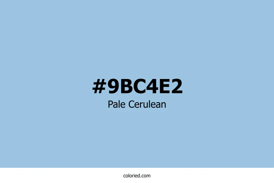 Pale Cerulean Color