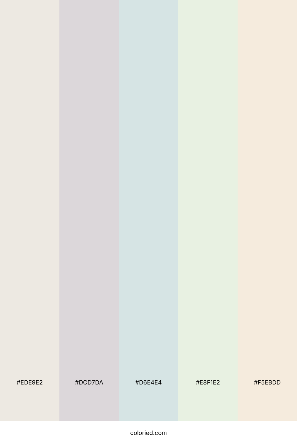 Pale Color Palette