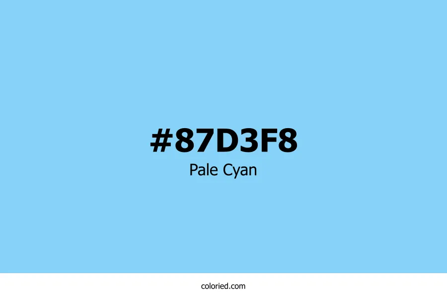 Pale Cyan Color