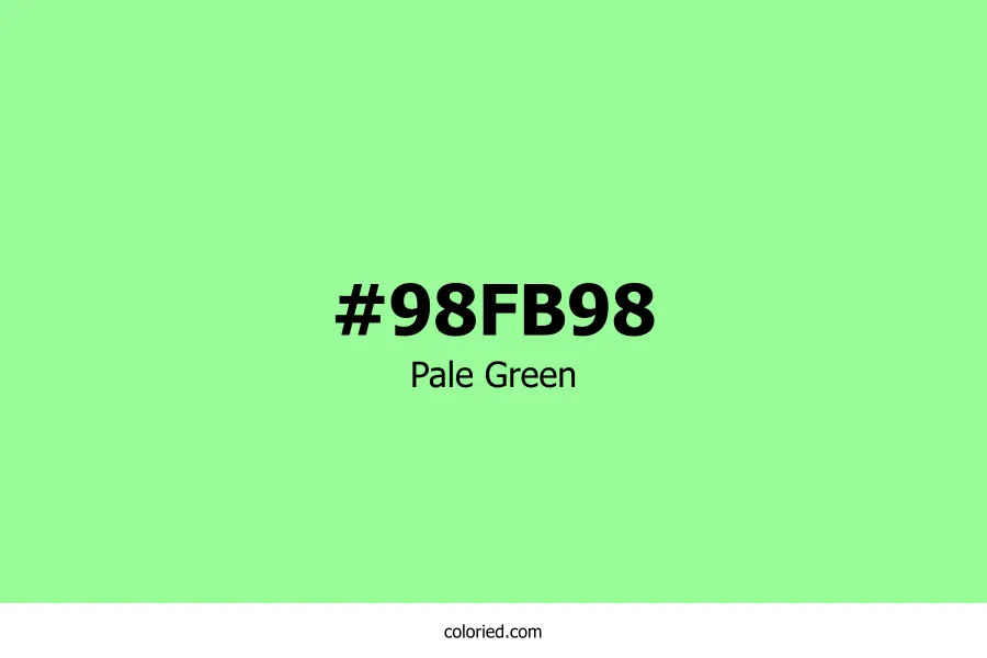 Pale Green Color