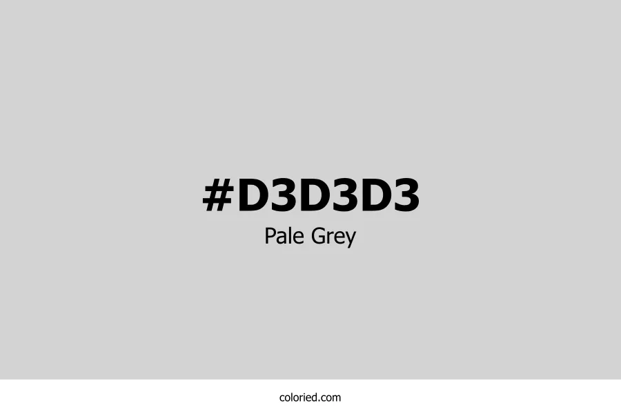 Pale Grey Color