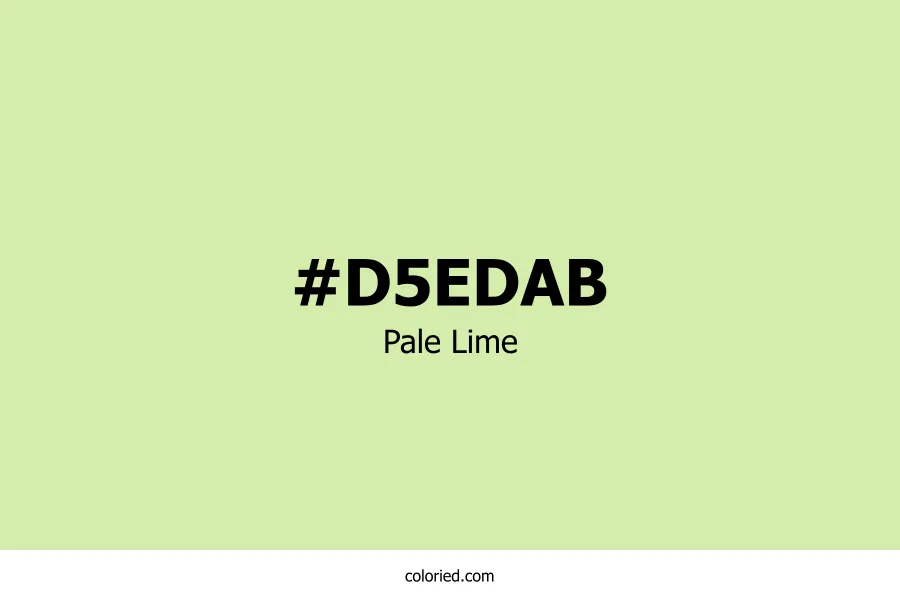 Pale Lime Color