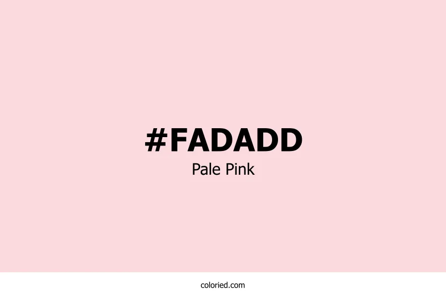 Pale Pink Color Hex Code