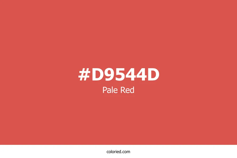 Pale Red Color Hex Code