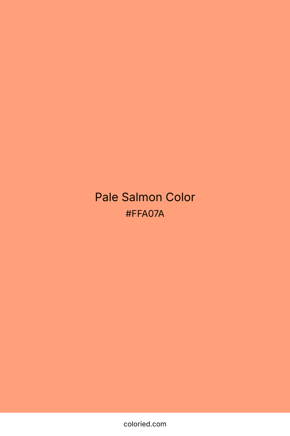 Pale Salmon Color