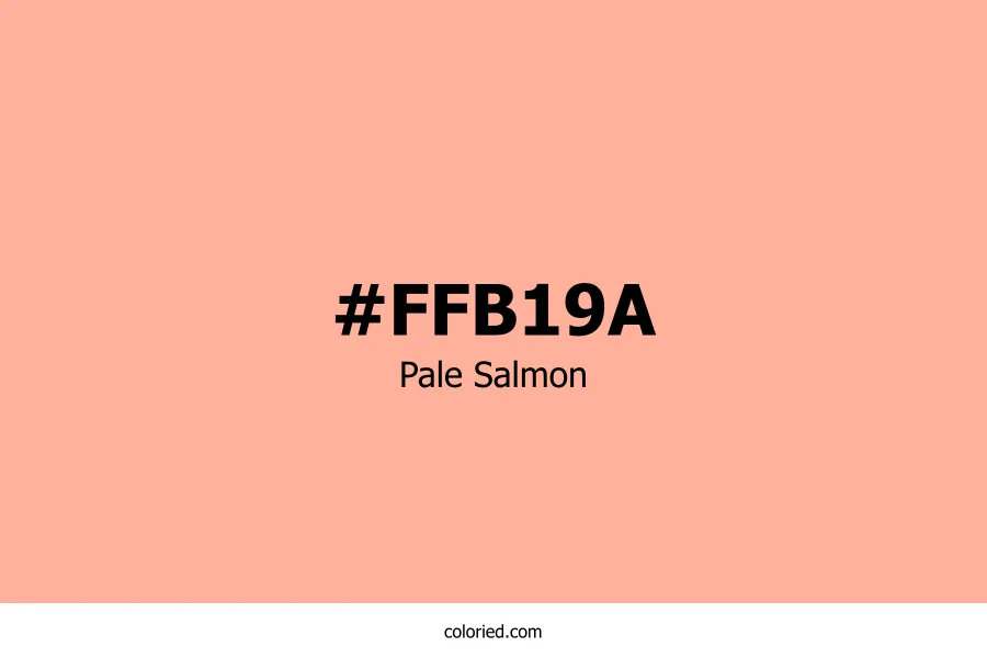 Pale Salmon Color Hex Code