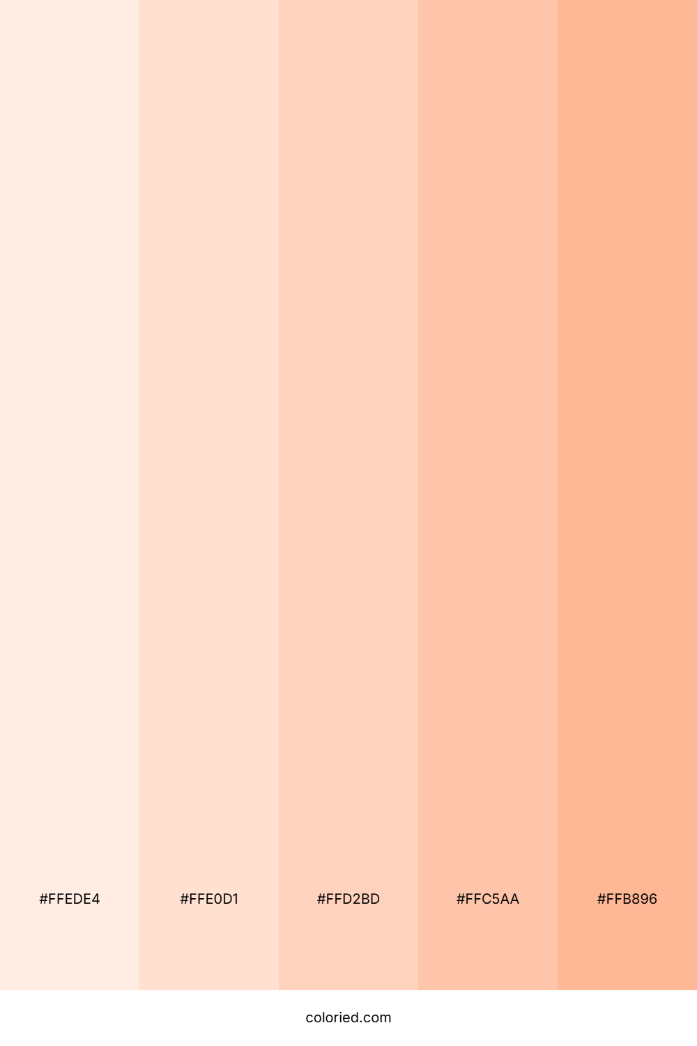 Pale Skin tones Color Palette