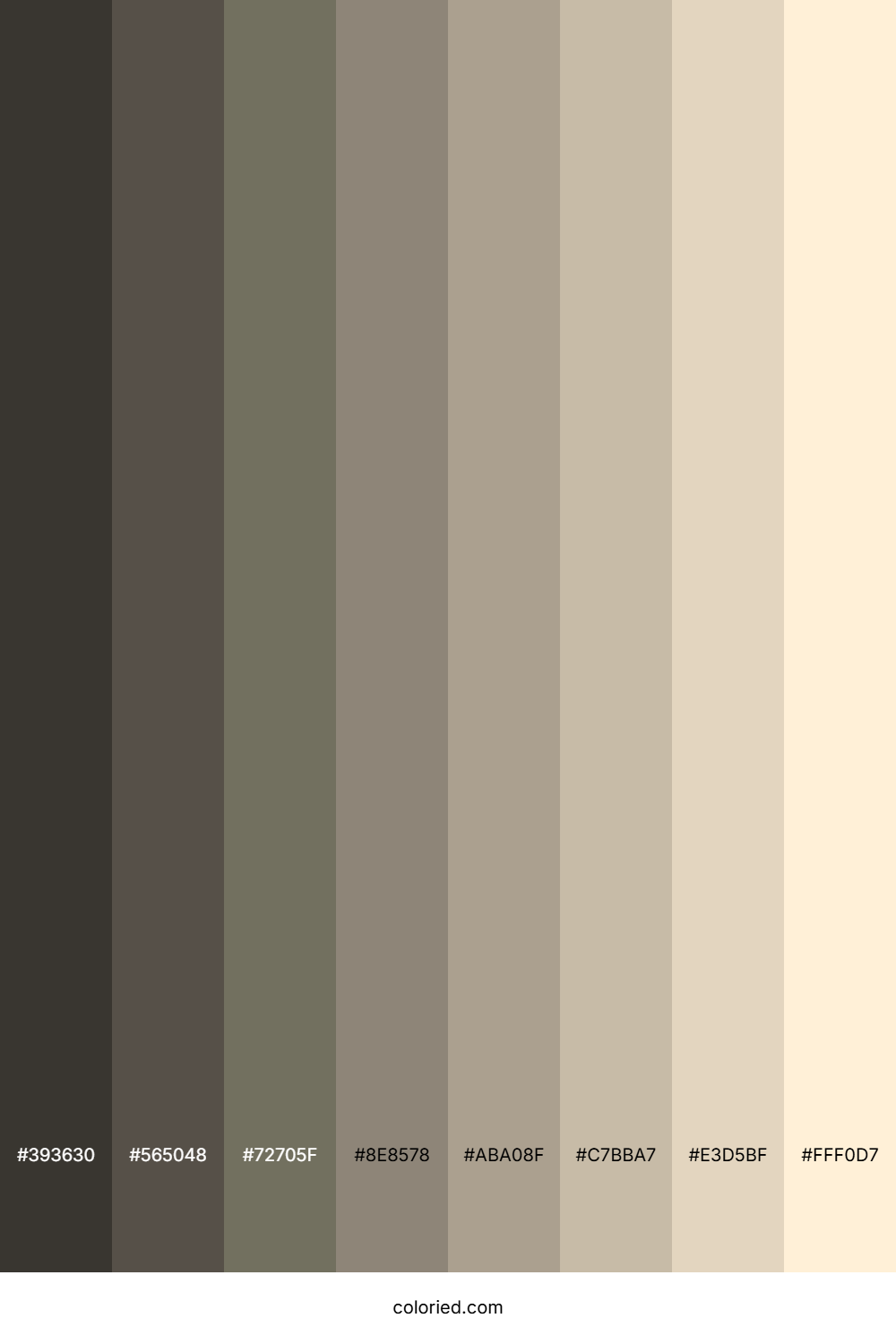 Papaya Whip Color Shades