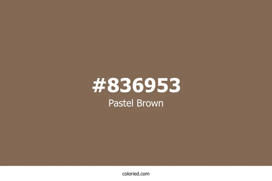 Pastel Brown Color